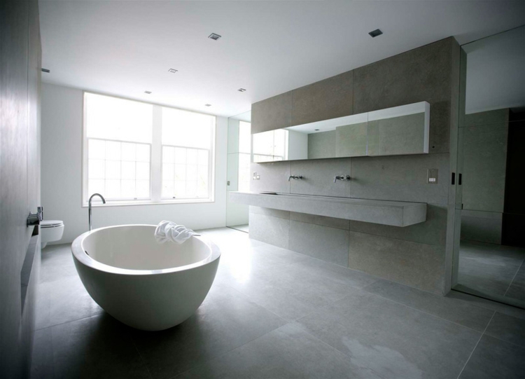 décoration de salle de bain de design moderne