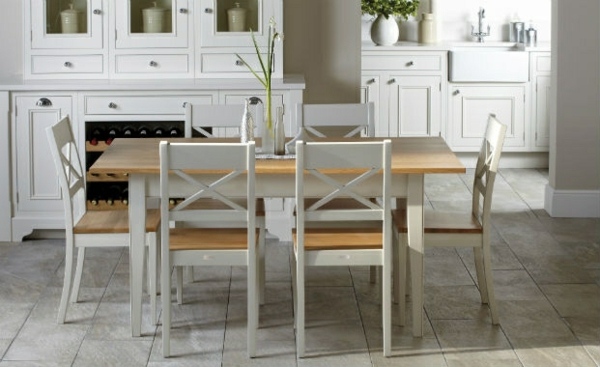 TABLE CUISINE + 5 CHAISES IKEA BJURSTA, Mobilier / Décoration, Tables