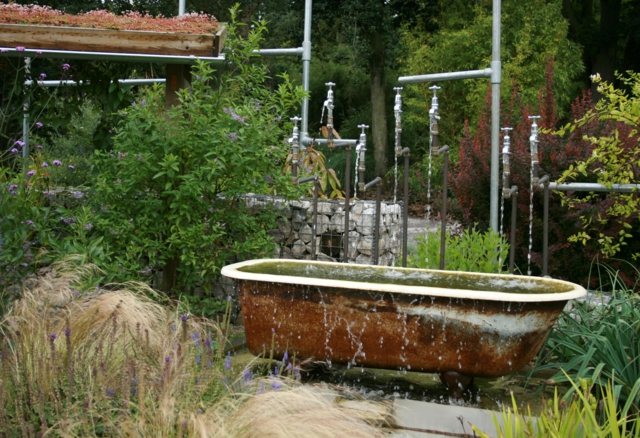 bassin de jardin original