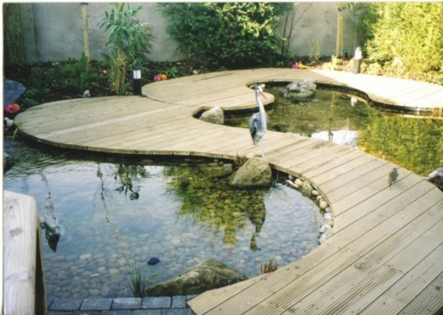 bassin de jardin design zen