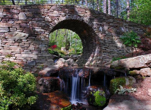États Unis jardin botanioque Hot Springs Arkansas