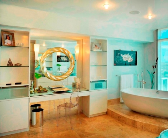 miroir salle bain design