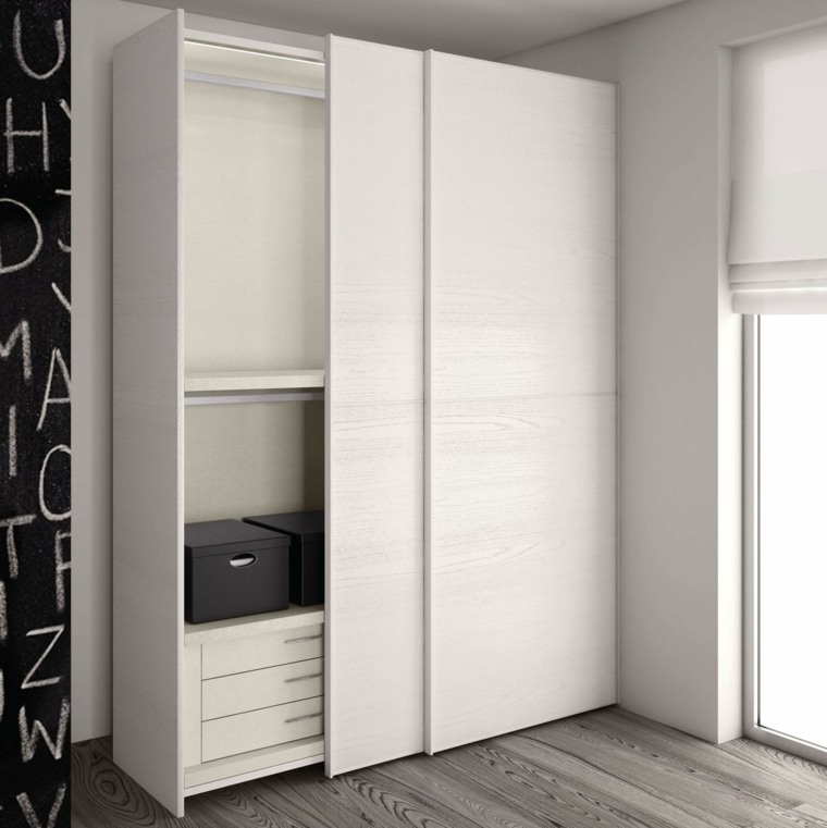 armoires-design-blanc-chambre