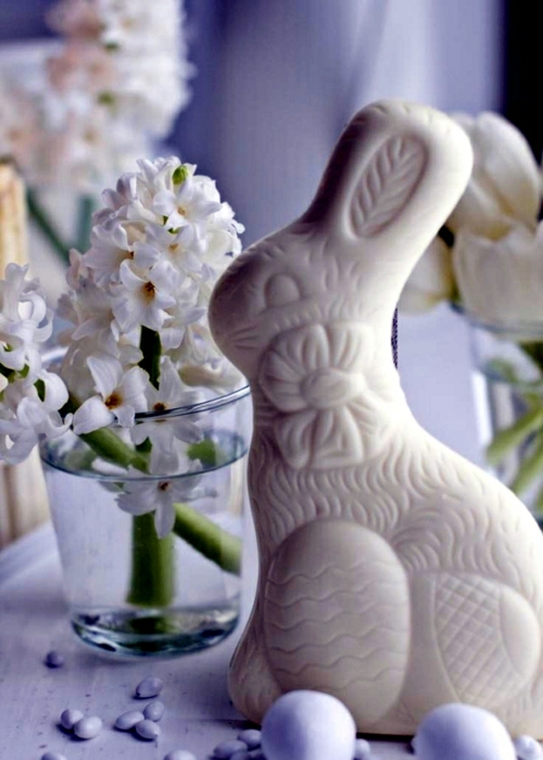 deco table lapin Paques