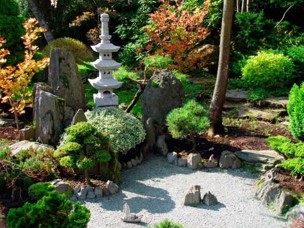 decoration jardin exterieur zen