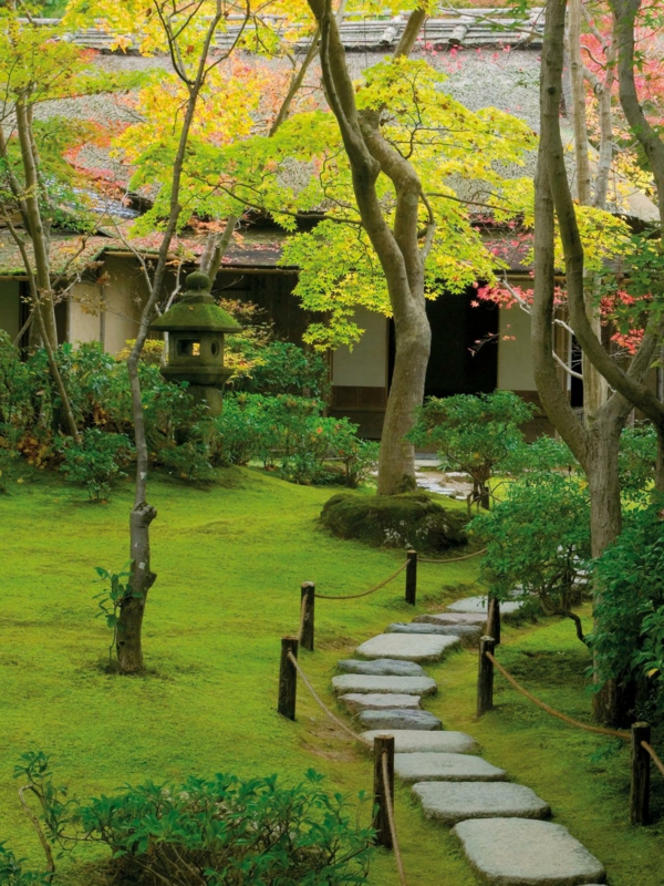 jardin zen idée aménagement style japonais moderne 