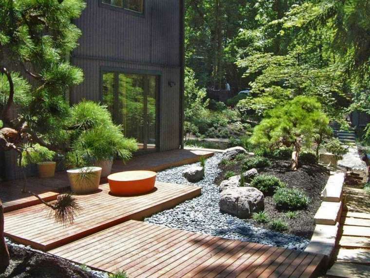 jardin japonais design moderne