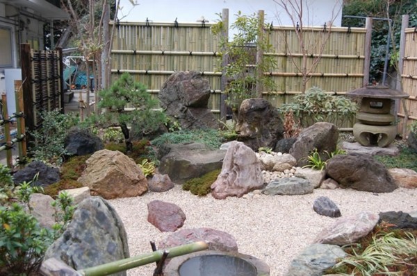 jardin japonais rocaille