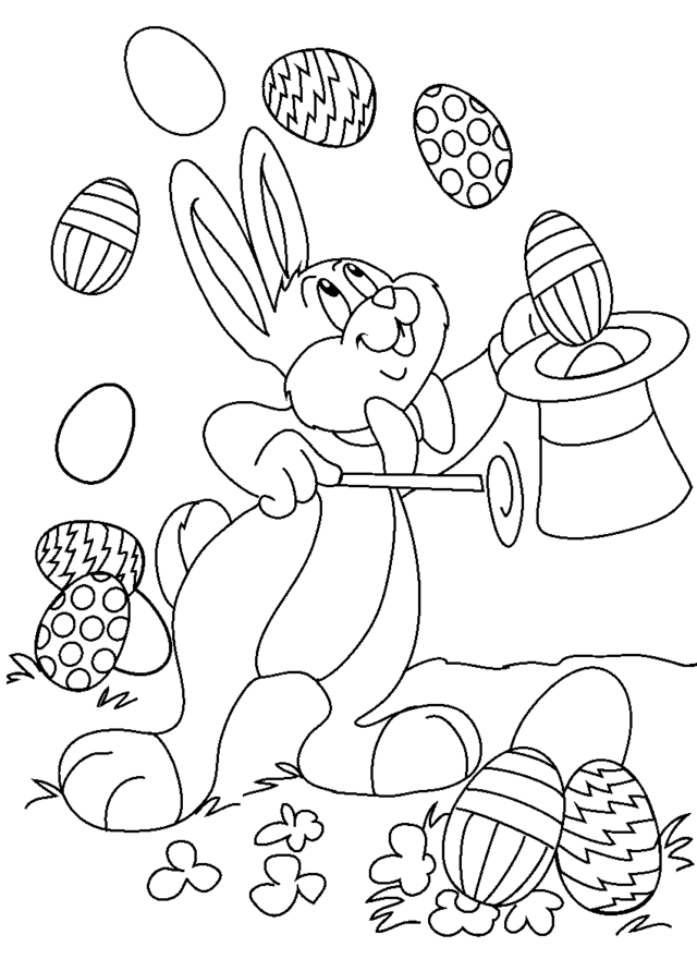 idee coloriage paques