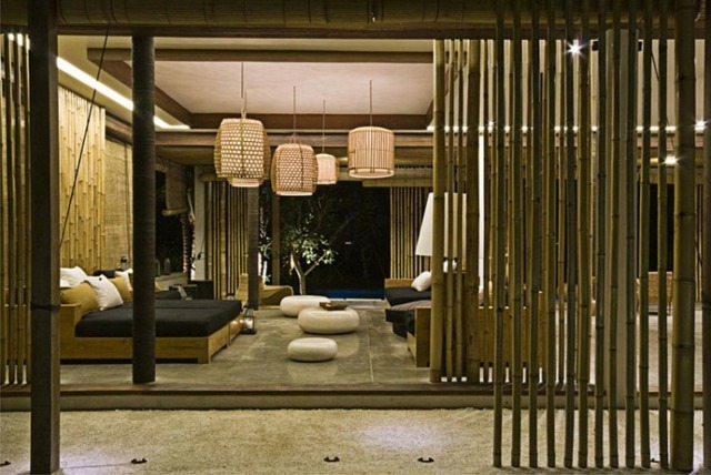 intereiur moderne deco bambou