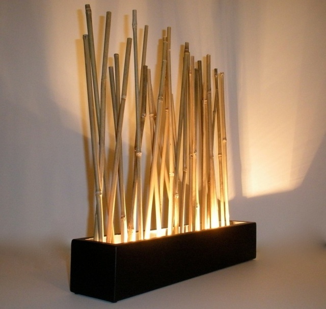 lampe originale cannes bambou