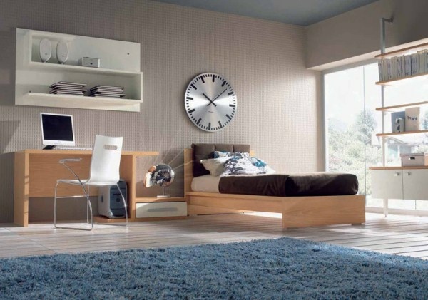 meubles chambre garçon moderne