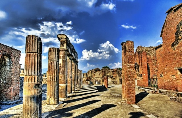 voyage en Italie ancien-ville-pompei-ruines