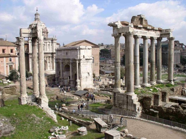 forum romain Rome site historique