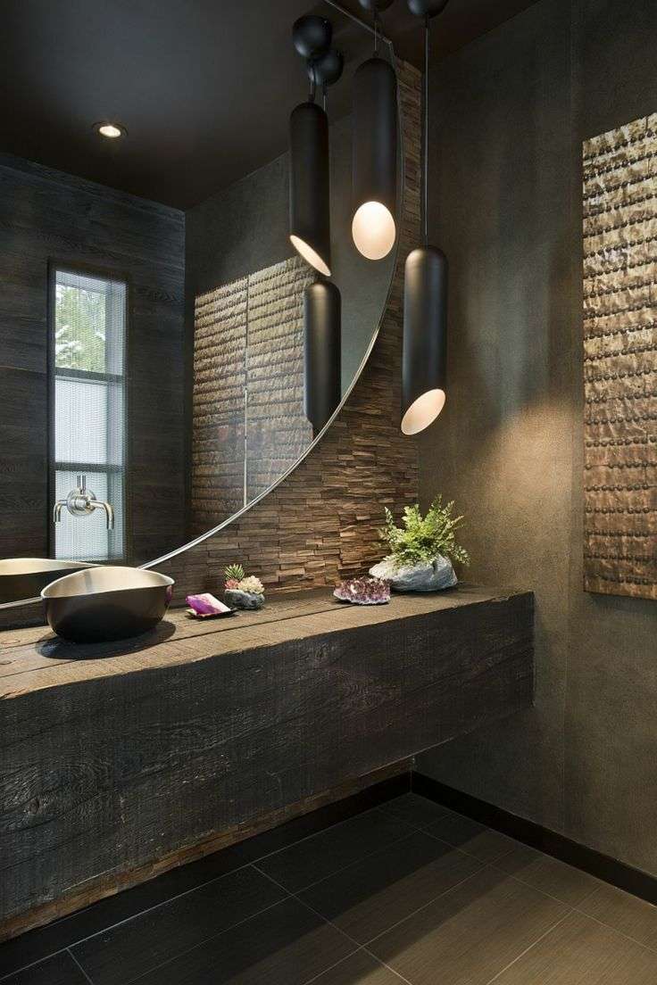 salle de bain zen design elegant