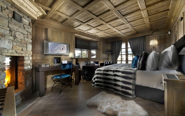 chalet design Sorbiers chambres luxueuses style montagnard 