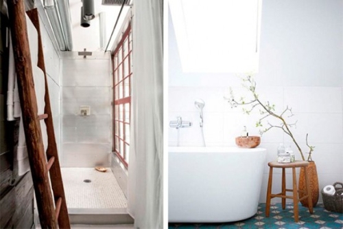 Salle de bain design inspirée nature
