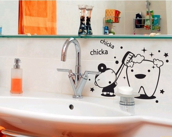 Stickers salle de bain pour enfants