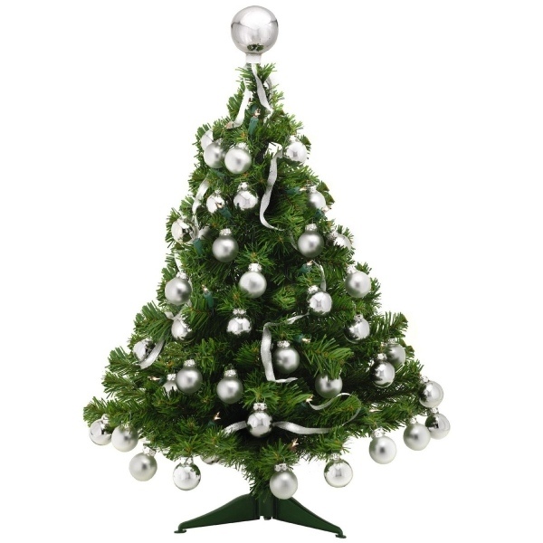 arbre-Noël-idée-originale-boules-decoratives-guirlandes-sommet-sapin