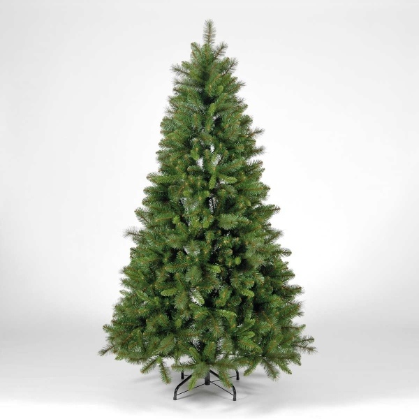 arbre de Noël idée-originale-sapin-artificel-couleur-verte