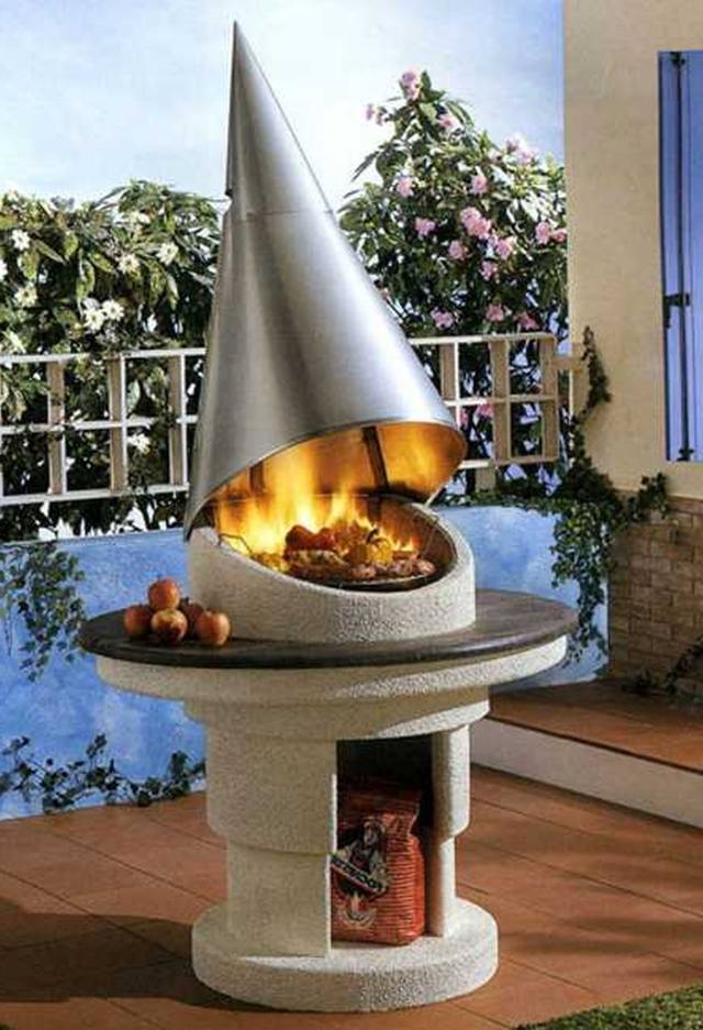 barbecue-fixe-rond-pierre-design-moderne