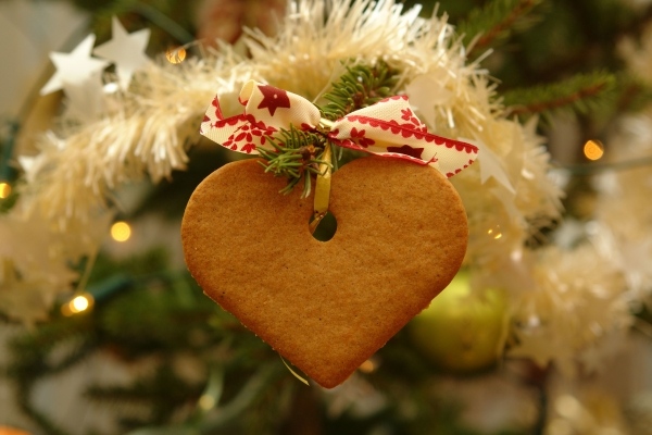 biscuits Noël pain épices décoration sapin