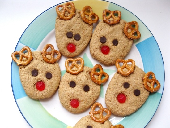 bricolage de Noël pour enfants biscuits-rennes-super