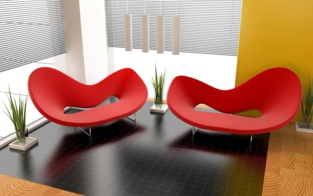 canapé-salon-confort-complet-idée-originale-couleur-rouge