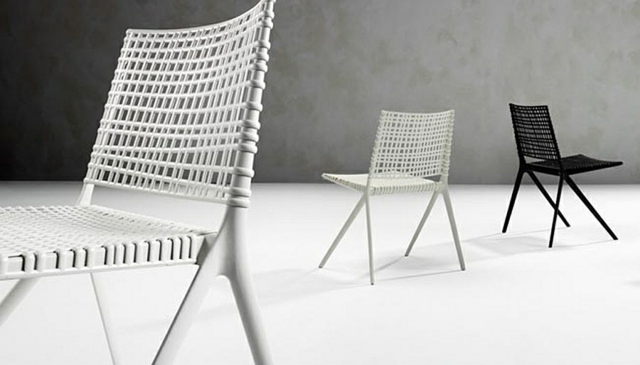 chaises exterieurs design moderne