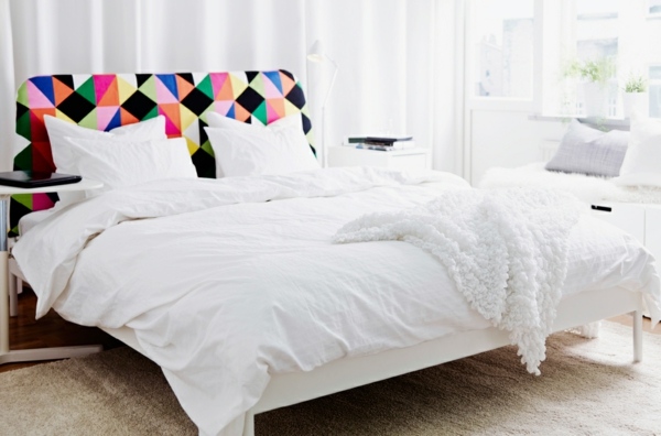 chambres à coucher Ikea simple confortable