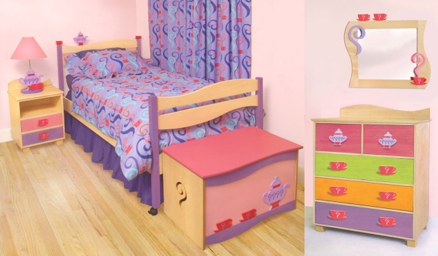 chambre-pour-enfant-fille-idées-aménagement-originales