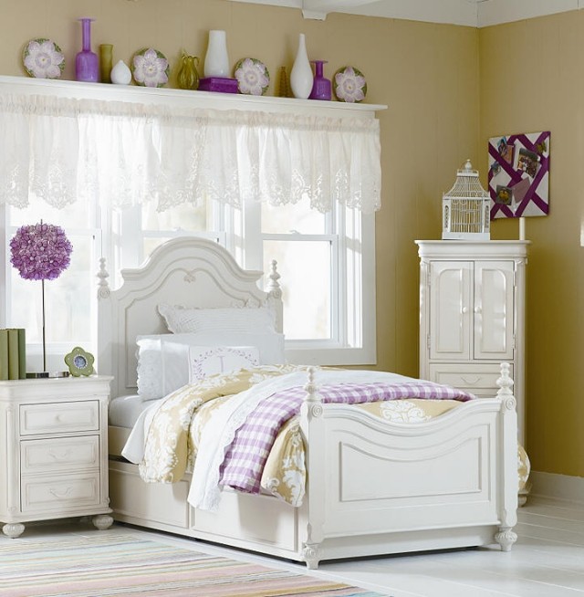 chambre-pour-enfant-idées-aménagement-originales-meubles-blancs