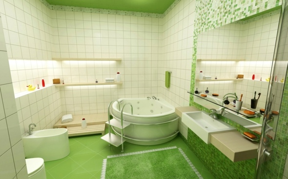 décoration salle de bain moderne