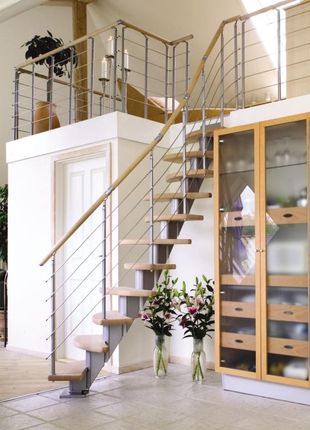 design escalier moderne petits espaces