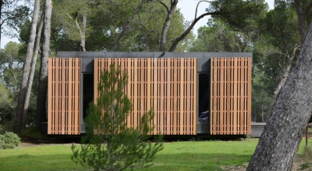 exterieur maison passive bois