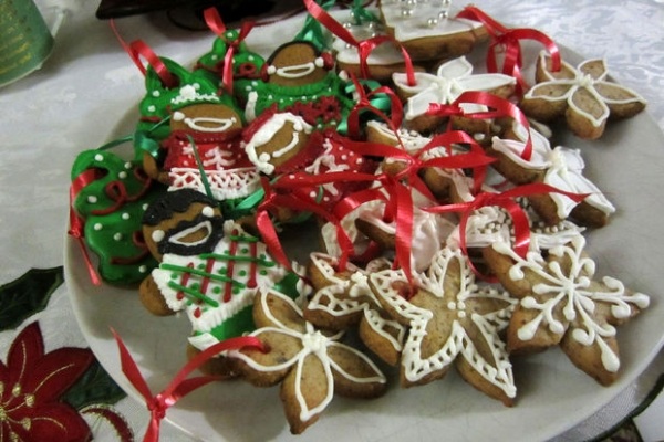 idées décoration biscuits Noël glaçage sucre