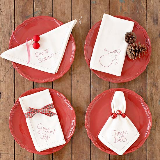 idées-table-Noël-décoration-pliage-serviettes