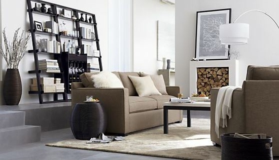 meuble salon design canape beige crete barrel