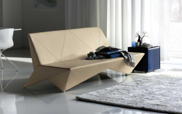 meubles-contemporains-idée-originale-couleur-crème-canapé