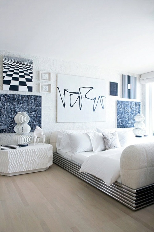 moderne minimaliste chambre coucher masculine