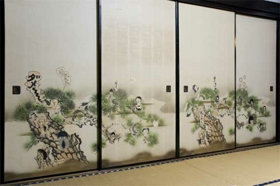 panneaux japonais dessins artistique