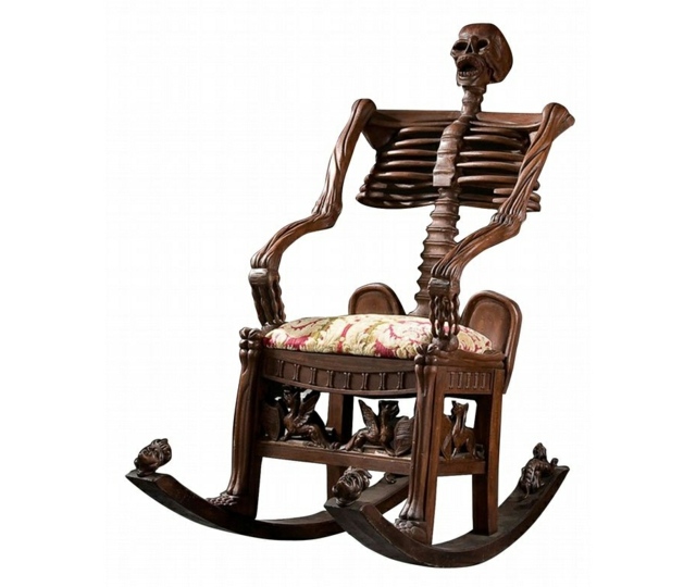 Un rocking chair pas comme les autres squelette design meubles