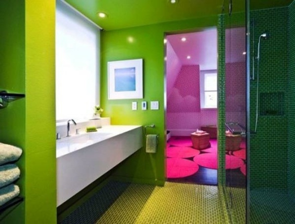 salle bain contemporaine idee deco