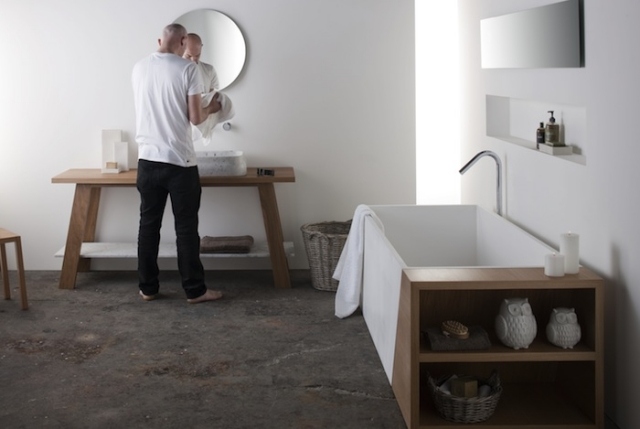 salle bain design Omvivo vasque Latis