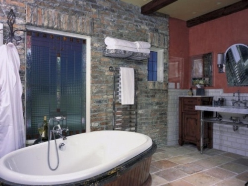 salle bain style industriel cabine douche