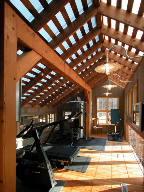 salle gym maison equipements modernes