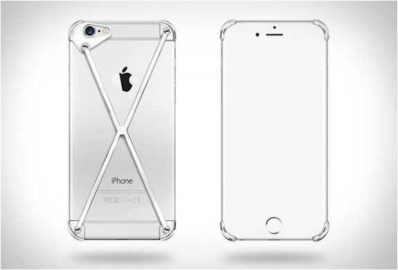 Accessoire iPhone 6 élaboré et élégant  alu construction solide