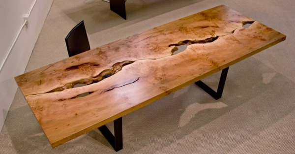 table a manger bois rustique naturel
