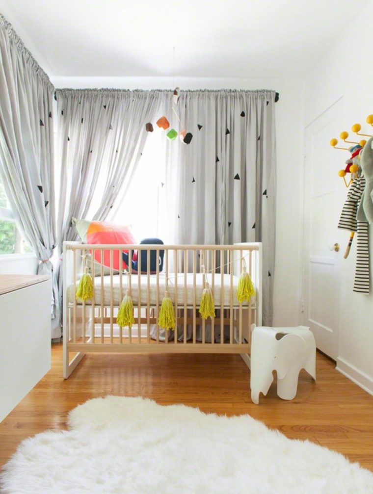 Tapis chambre bébé - idées de déco sympa et originale