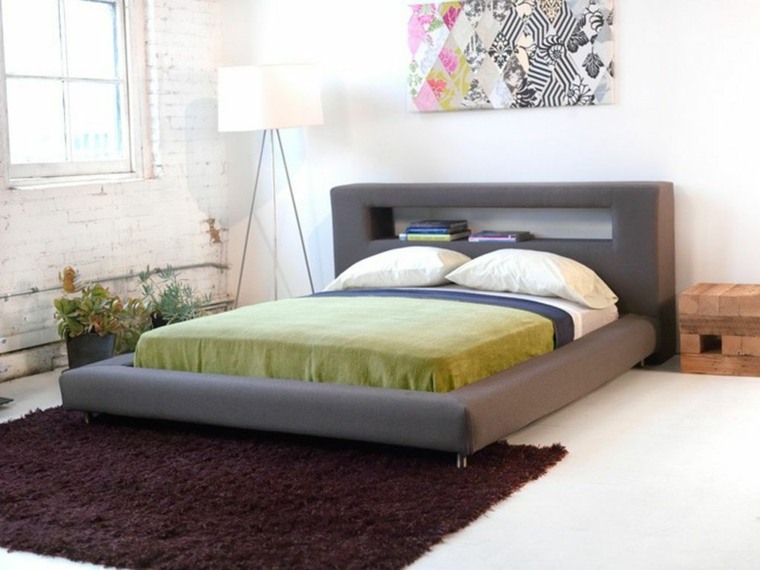tête de lit avec rangement moderne